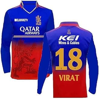 GenericIndia Cricket Jersey | Virat Jersey 2024 for Men and Kids