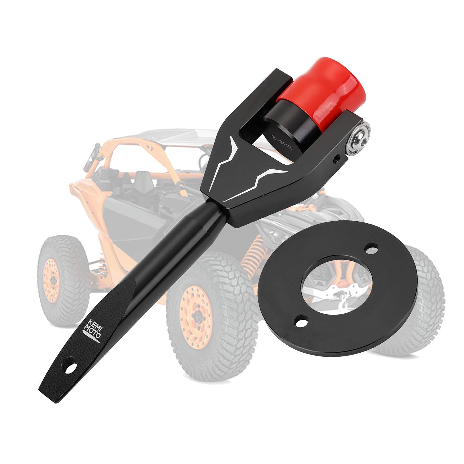 kemimoto X3 Belt Changing Tool Compatible with Can am Maverick X3 Max Turbo R RR 2017 2018 2019 2020 2021,2022 Clutch Removal Kit Fits 64"/72" Wheel Base Width- Black