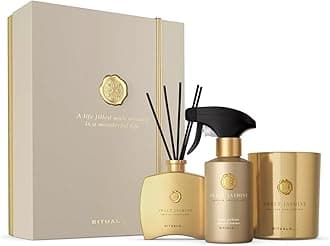 RITUALS Gift Set Sweet Jasmine Large – Luxury Home Fragrance Products from the Private Collection – Aromatherapy Gift Box with home perfume, a scented candle and fragrance sticks