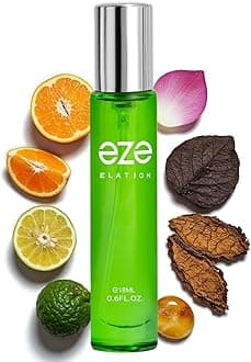 Eze ELATION 18ml EDP Premium Long Lasting Fragrance | Luxury Masculine Scent for Men | Affordable Perfume | Vegan | Cruelty Free | for Men | Skin Safe | Travel Friendly