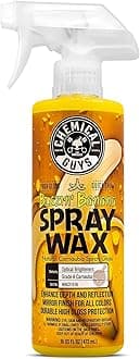 Chemical Guys Spray Wax Blazin' Banana - Carnauba Car Wax Spray for High Gloss Shine and Protection, Safe for Cars, Trucks, SUVs, RVs, and More - 16 oz