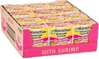Maruchan Instant Lunch Shrimp Flavoured Ramen Noodles Cup 64 g