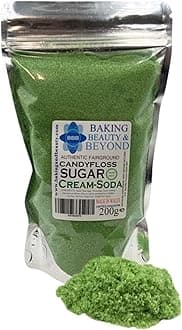 Baking Beauty and Beyond Premium Candy Floss Sugar 200g - Cream Soda Flavour