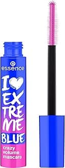 Essence Cosmetics I LOVE EXTREME BLUE crazy volume mascara, longlasting, curling, extreme volumizing, colour intense (12ml)