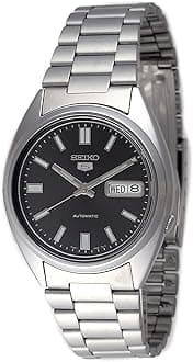 Seiko Mens Analogue Automatic Watch with Stainless Steel Strap SNXS79K1, Bracelet