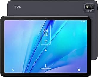 TCL Android Tablet, TAB 10s 10.1 Inch FHD Tablet, 8000mAh Larger Battery, 32GB (up to 256GB) Storage, 3GB RAM, WiFi Android Tab, Eye Protection, Matte Gray (Renewed)