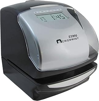 Acroprint ES900 Electronic Payroll Recorder/Time Stamp/Numbering Machine