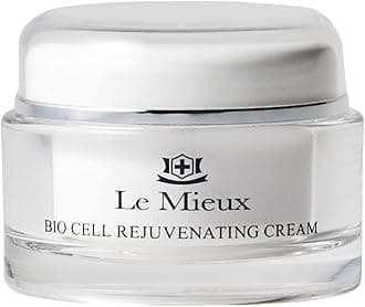 Le Mieux Bio Cell Rejuvenating Cream - Triple Peptide Facial Moisturizer with Hyaluronic Acid, Squalane & Rose Hip, Night & Day Cream for Face & Neck, No Parabens or Sulfates (1.75 oz / 52 ml)