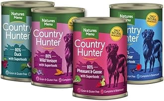 Country Hunter Natures Menu Game Meat Selection Wet Dog Food 400 g x 12