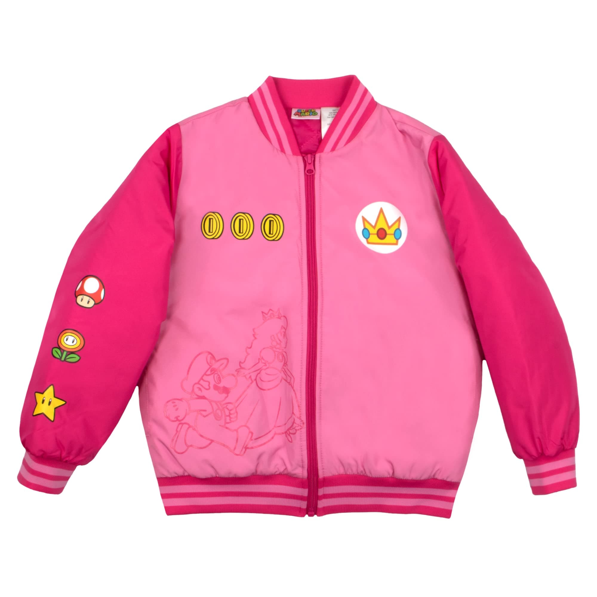 Nintendo Boys Bomber Jacket Jacket