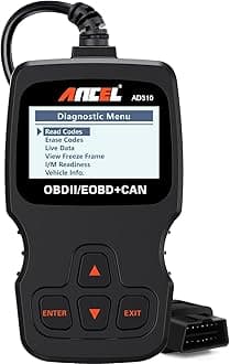 AD310 OBD2 Code Reader OBD2 Scanner Universal Car Engine Fault Code Reader, Car Diagnostic Tool for Most OBD Vehicles since 1996 & Newer (Black)