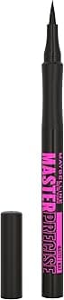 Maybelline Eyestudio Master Precise All Day Ink Pen Liquid Eyeliner, Matte Black, 0.034 Fl Oz