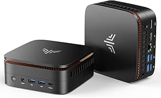 KAMRUI Mini PC, AK1PLUS 16GB RAM 1TB SSD Mini PC with Alder Lake N100 Processor, 4K UHD Small Computer, Support 2.5" SSD, WiFi6, Gigabit