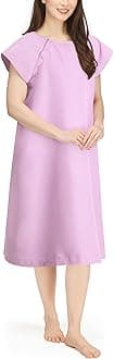 NY Threads Women's Hospital Gown Soft and Stylish Patient Gown