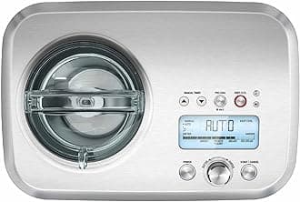 The Smart Scoop Ice Cream Maker - Self-Cooling Machine - Manual & Automatic Modes - Brushed Stainless Steel