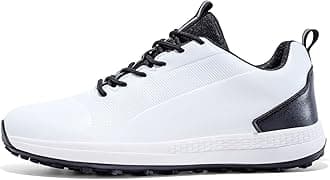 Spikeless Golf Shoes Men Waterproof Golf Shoes Comfortable Breathable Golf Footwear Mens Golf Sneakers Golf Walking Shoes