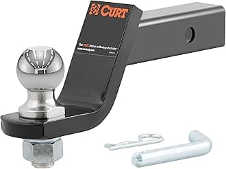 CURT Manufacturing 45056 Class III 2" Loaded Ball Mount with 2" Ball