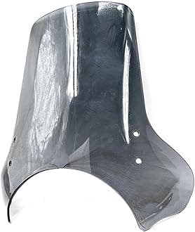 Himalayan Scram 411 SCRAM411 411cc Sport Windshield for Motorcycle Wind Deflector Visor (Transparent) (Smoke)