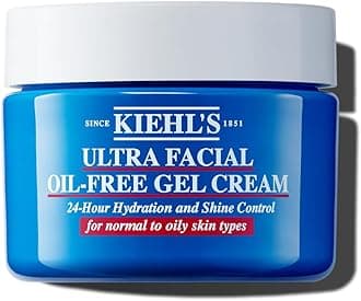 Ultra Facial Oil-Free Moisturizer, Shine-Reducing Gel Cream for Oily to Normal Skin, Hydrates Skin for 24 Hours, Visibly Minimizes Pores, Non-comedogenic, Fragrance-free - 0.95 fl oz