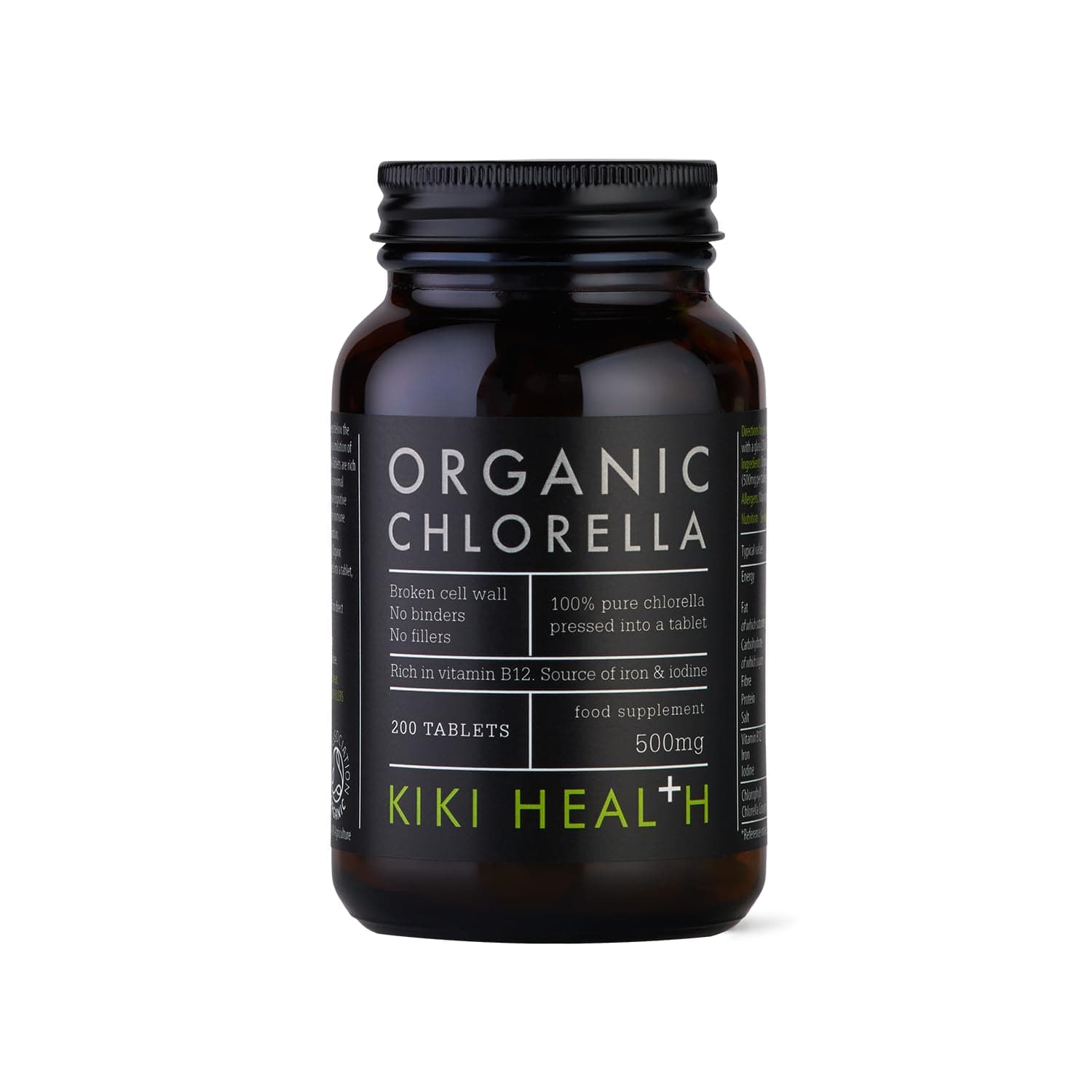 Organic Chlorella, 200 Tablets