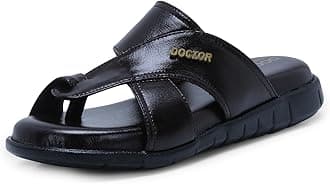 - Men's Memory Foam Cushion Footbed Sandals/Chappal for Adults with Adjustable Strap| Diabetic & Orthopedic|LightWeight Comfortable Stylish & Anti-Skid| Dr.Slippers & FlipFlops Gents A-02