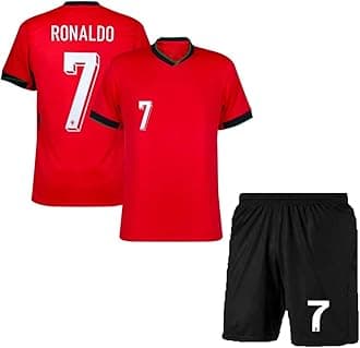 Portugall New Football Team Jersey Set 2025 for Kids and Men and Boys