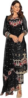 Indian Pakistani Designer Georgette Salwar Kameez Dress Women's Wear Trouser Pant Suits