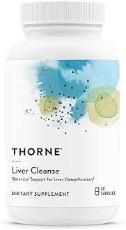 Liver Cleanse - Milk Thistle & Berberine Supplement with Burdock & Chicory Extracts - Herbal Blend Supports the Liver’s Natural Detoxification Function* - Third-Party Certified - 60 Capsules