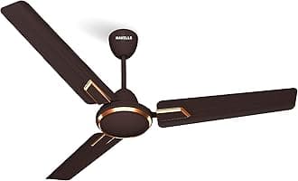 Havells Andria 1200mm Ceiling Fan | Dust Resistant | Ideal for Modern Interiors | Superior Air Delivery | Watt: 60W | 2 Years Manufacturer Warranty (Pack of 1, Espresso Brown)