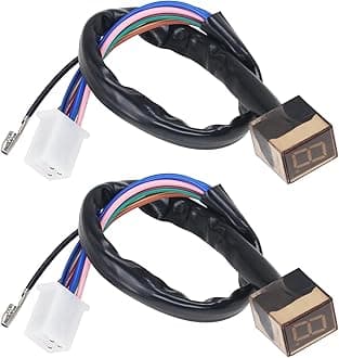Speedometer Indicator Motorcycle Led Digital Gear Indicator Display Shift Lever Sensor Universal Aftermarket Parts. (2)
