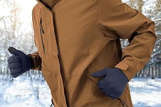 Winter Gloves for Women and Men: Water Resistant Thermal Gloves for Running, Hiking, Cold Weather Touchscreen Gloves for Snow, Outdoor Work