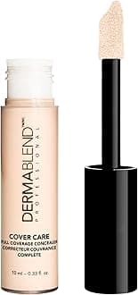 Cover Care Concealer, Full Coverage Concealer Makeup and Corrector for Under Eye Dark Circles, Acne & Blemishes