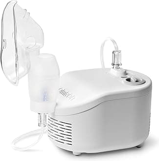 Omron NE C101 Compressor Nebulizer For Child & Adult With Smooth Operation & Medication Capacity of 12 ml For Best Respiratory Care