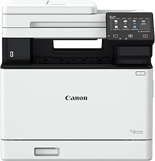 imageCLASS MF753Cdw - Wireless Duplex Color Laser Printer, All-in-One with Scanner, Copier, Fax, Auto Document Feeder, Mobile Ready, 3 Year Limited Warranty, 35 PPM, White