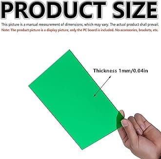 DSEWTEZXI Transparent Polycarbonate Roofing Sheet, Outdoor Patio Greenhouse Panels, UV Rain Protection Rain Pergola Roof Panels, for Patios, Partitions, Etc, Roof(Blue,4.3X 3.3ft)