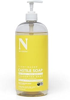 Unscented Baby Castile Soap-32oz