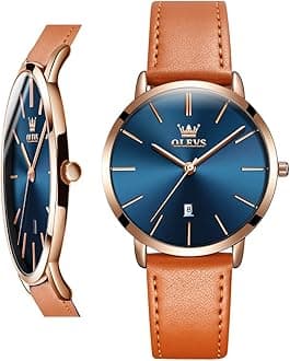 Women Watches Ultra Thin 6.5mm Minimalist Dress Fashion Leather Strap Quartz Waterproof Casual Women Wrist Watch