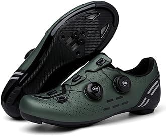 Cycling Shoes for Men and Women - Road and Mountain Bike Riding Shoes, Lightweight, Breathable, With Reflective Stripes
