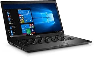 Dell Latitude 7480 14" Full HD Core i5-7300U 16GB RAM 512GB SSD HDMI USB-C WiFi WebCam Windows 10 Pro (Renewed)