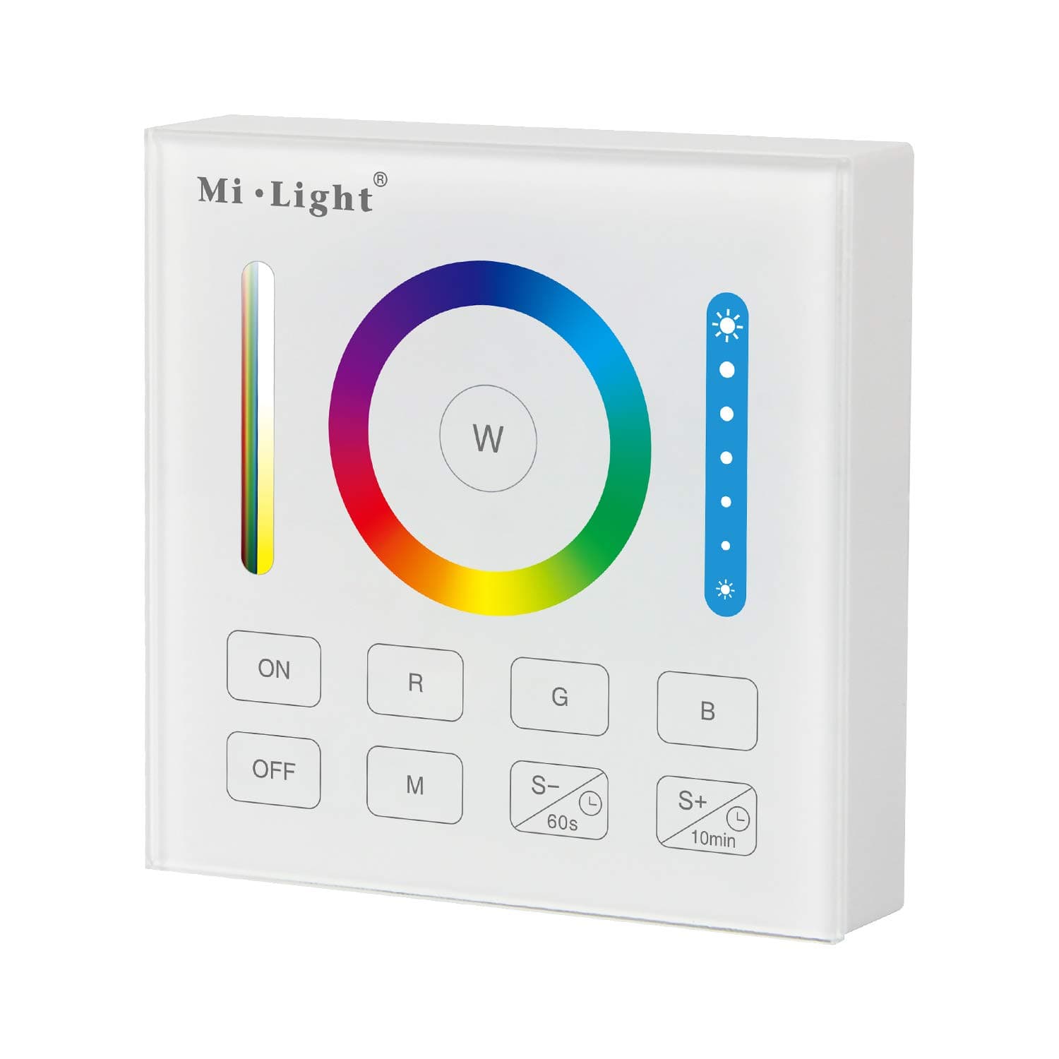 lighteu®, Miboxer Milight RGBCCT smart Panel Remote Controller B0, Compatible with milight RGBW/RGBCCT Bulbs Down Lights floodlights Strip Controllers