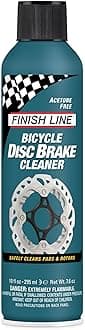 Finish Line Bicycle Disc Brake Cleaner Aerosol, 10 oz, Gray, 10 Fl Oz (Pack of 1), Blend