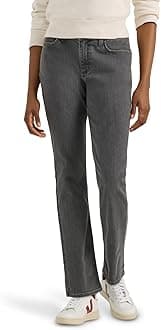 LeeWomen's Legendary Mid Rise Straight Leg Jean