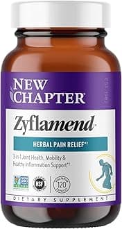 New Chapter Joint Supplement, Herbal Pain Relief - Zyflamend Whole Body for Healthy Inflammation Response - 120ct