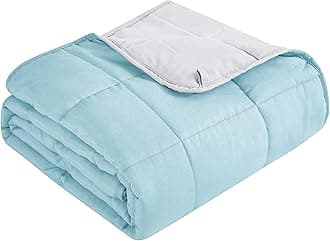 Topcee Weighted Blanket for Adults (15lbs 48"x72"), Minky Dots Heavy Blanket for Woman, Man Sleeping, Soft, Cozy and Cooling Weighted Throw Blankets, Machine Washable, Grey