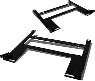 DNA MOTORING SBK-LM-CCBT05 Pair of Racing Bucket Seat Mount Brackets Compatible with 05-10 Cobalt / 05-06 Pursuit, Black