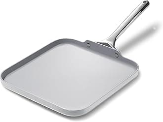 Square Flat Griddle Gray