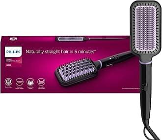 PHILIPS Bhh880, Auto Curler & Heated Straightening Brush, Style Care, BLACK