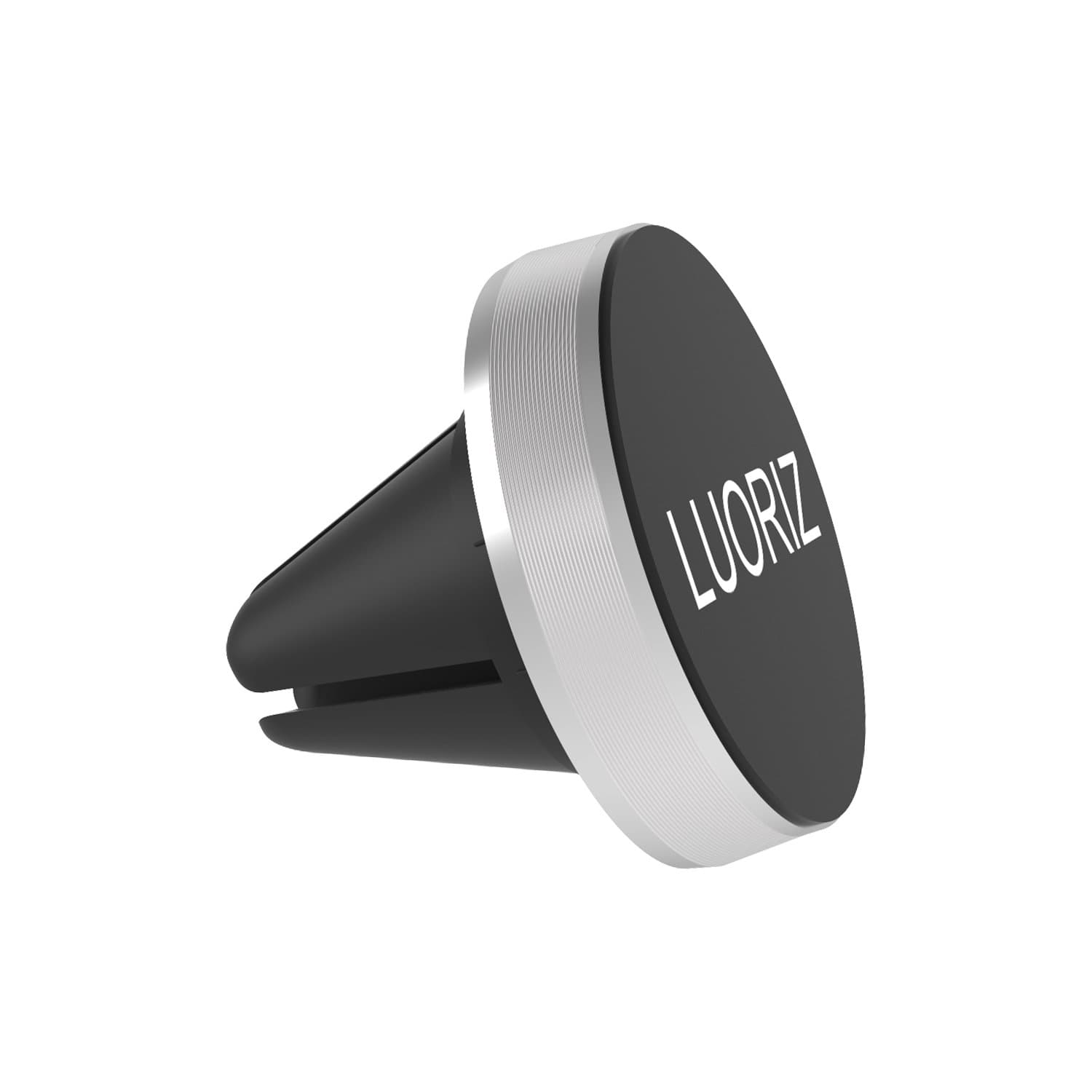 LUORIZ Micro USB Cable, 2m/6.6ft Extra Long Nylon Braided Android Charger Cables Charging for Smartphones, Samsung Galaxy, Samsung S6 S7, Samsung Note 3 4 5, Nexus, LG, Sony, and More - Silver Black