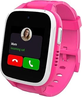 – XPLORA XGO 3 - Watch Phone for children 4G - Calls, Messages, Kids School Mode, SOS function, GPS Location, Camera and Pedometer - Includes 2 Year Warranty (PINK)