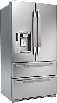 Refrigerator Door Handle Covers Washable Cloth Kitchen Decor Keep Appliance Clean Anti-Static Stains for Fridge Dishwashers Velvet (4Pcs Grey)